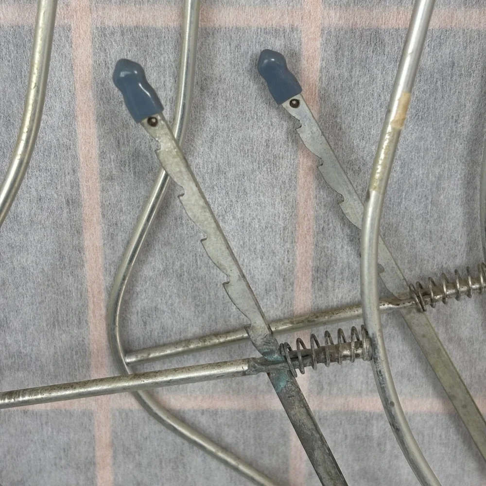 Vintage Lee Rowan Metal Sock Hanger Boots‎ Dryer Rack Adjustable Set